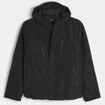 Hooded Shell Jacket - black