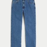 Olive Loose Jeans - medium