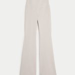 Gilly Hicks Active Recharge High-Rise Flare Leggings - stone