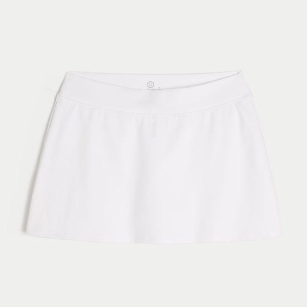 Gilly Hicks Active Recharge A-Line Skortie - white