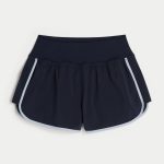 Gilly Hicks Active Tipped Running Shorts - navy