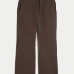 Bootcut Sweatpants - dark brown