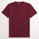 Icon Crew T-Shirt - burgundy