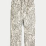 Baggy Cargo Pull-On Pants - tan camo
