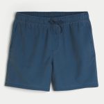 Mid-Thigh Volley Swim Trunks - faded navy
