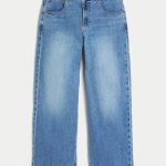 Medium Wash Super Baggy Jeans - medium