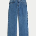 Medium Wash Super Baggy Jeans - light