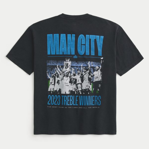 Oversized Arsenal Graphic Tee - black