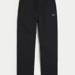 Relaxed Logo Sweatpants - black