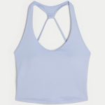 Gilly Hicks Active Recharge Halter Tank - powder blue