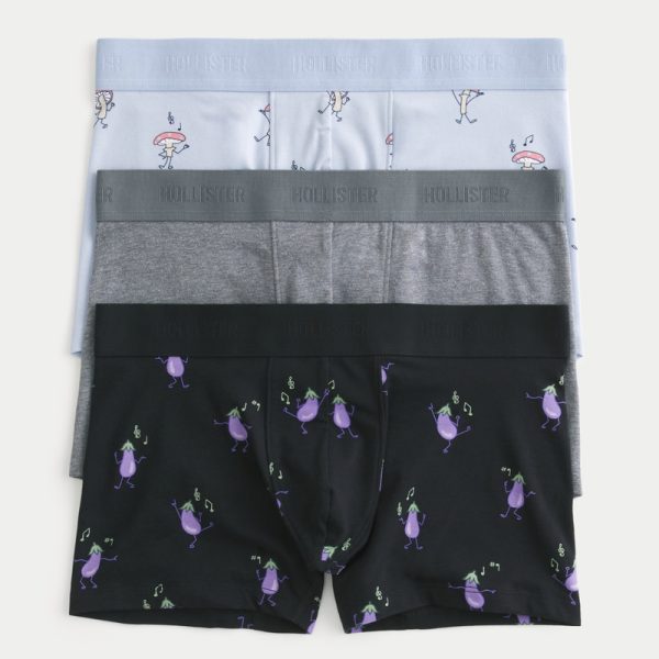Classic Length Boxer Brief 3-Pack - veggies multi