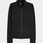 Gilly Hicks Active Recharge Slim & Snatched Full-Zip - black