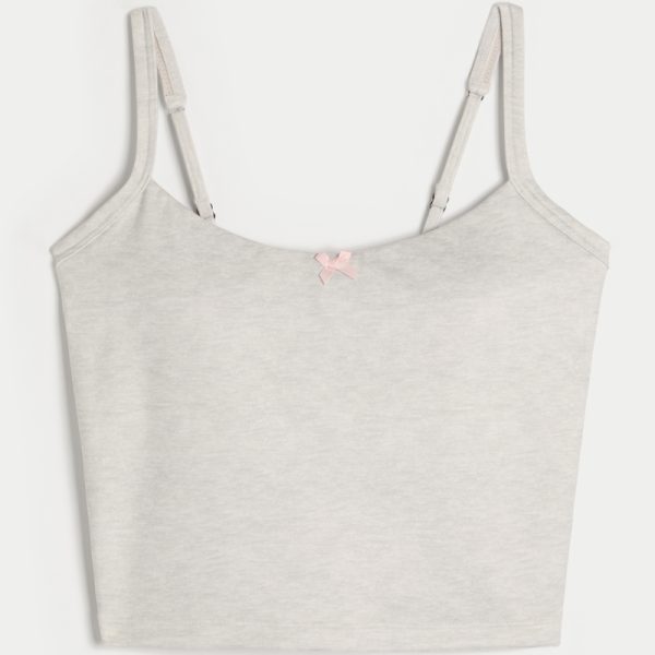 Gilly Hicks Active Recharge Bow Cami - light heather grey