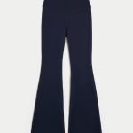 Gilly Hicks Active Recharge Flare Leggings - navy