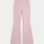 Gilly Hicks Active Recharge Flare Leggings - light pink