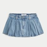 Camo Pleated Mini Skort - medium