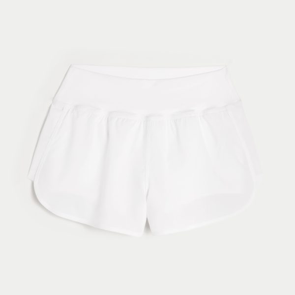 Gilly Hicks Active Tipped Running Shorts - white