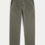 Olive Loose Jeans - gray olive