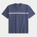 Heavyweight Boxy Crew T-Shirt - light navy