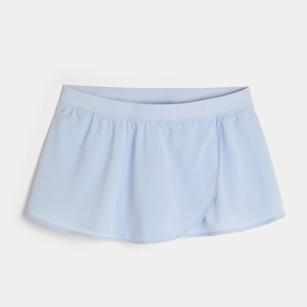 Gilly Hicks Active Ballet Wrap Skortie - powder blue