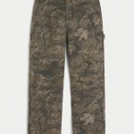Camo Baggy Painter Jeans - brown camo