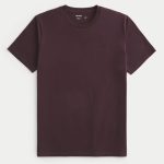 Icon Crew T-Shirt - dark maroon