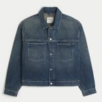 Washed Denim Jacket - dark rinse