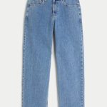 Dark Wash Baggy Painter Jeans - medium