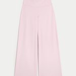 Gilly Hicks Active Recharge Wide-Leg Pants - petal pink
