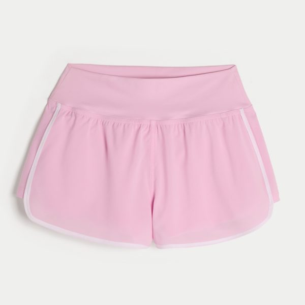 Gilly Hicks Active Tipped Running Shorts - blush pink