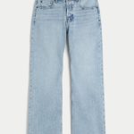 Hermosa Medium Wash Relaxed Bootcut Jeans - light