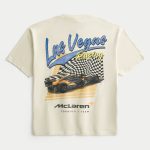 Boxy Oracle Red Bull Racing Graphic Tee - dark cream