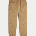 Relaxed Cargo Joggers - birch