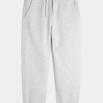 Baggy Cinch Joggers - light heather gray