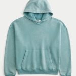 Baggy Cinch Hoodie - washed mint