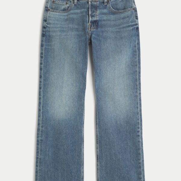Hermosa Relaxed Bootcut Jeans - medium