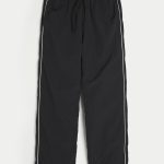 Baggy Track Pants - black
