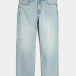 Olive Loose Jeans - light ford