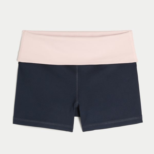 Gilly Hicks Active Foldover Shortie - navy
