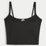 Gilly Hicks Active Recharge Bow Cami - black