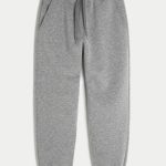 Baggy Cinch Joggers - dark heather gray