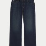 Hermosa Medium Wash Relaxed Bootcut Jeans - dark