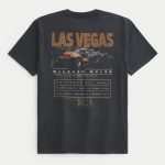 Boxy Oracle Red Bull Racing Graphic Tee - washed black