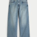Medium Wash Super Baggy Jeans - tinted medium