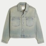 Washed Denim Jacket - tinted light wash