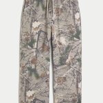 Super Baggy Sweatpants - light brown camo