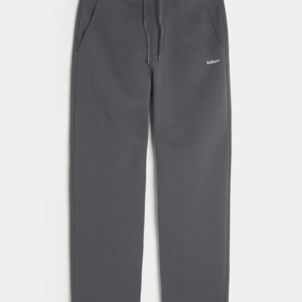 Relaxed Logo Sweatpants - dark grey