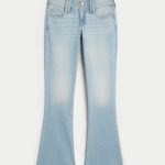 Low-Rise Light Wash Boot Jeans - light