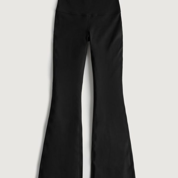 Gilly Hicks Active Recharge Flare Leggings - black