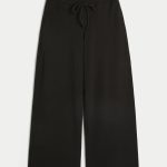 Gilly Hicks Baggy Cozy Waffle Pants - black